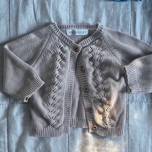 Baby' Tan Cardigan Sweater